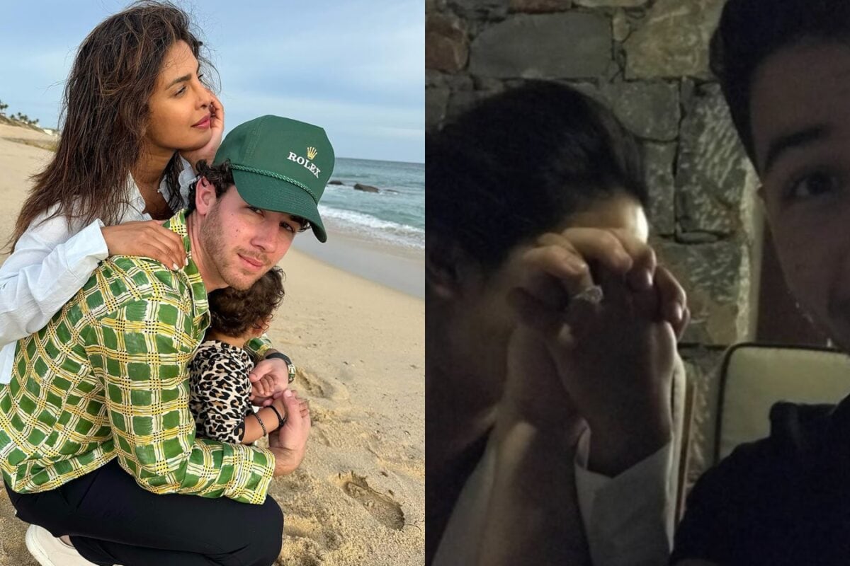 Nick Jonas shares photo from when he proposed to Priyanka Chopra, actor says 'Grateful you asked'