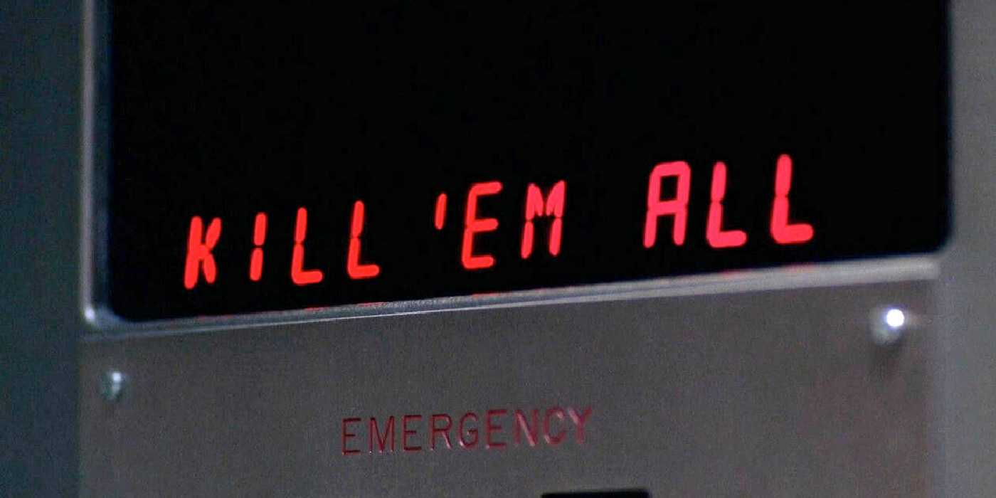 A screen reading Kill 'Em All in X-Files Blood