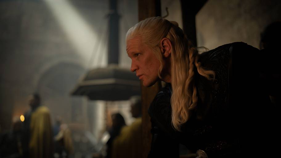 Matt Smith as Daemon Targaryen in House of the Dragon season 3 episode 5.