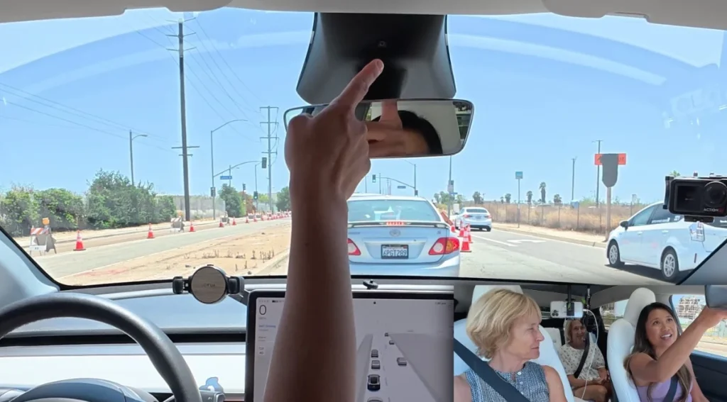 This Tesla owner took her sister for a drive in her Model Y without actually telling her about FSD