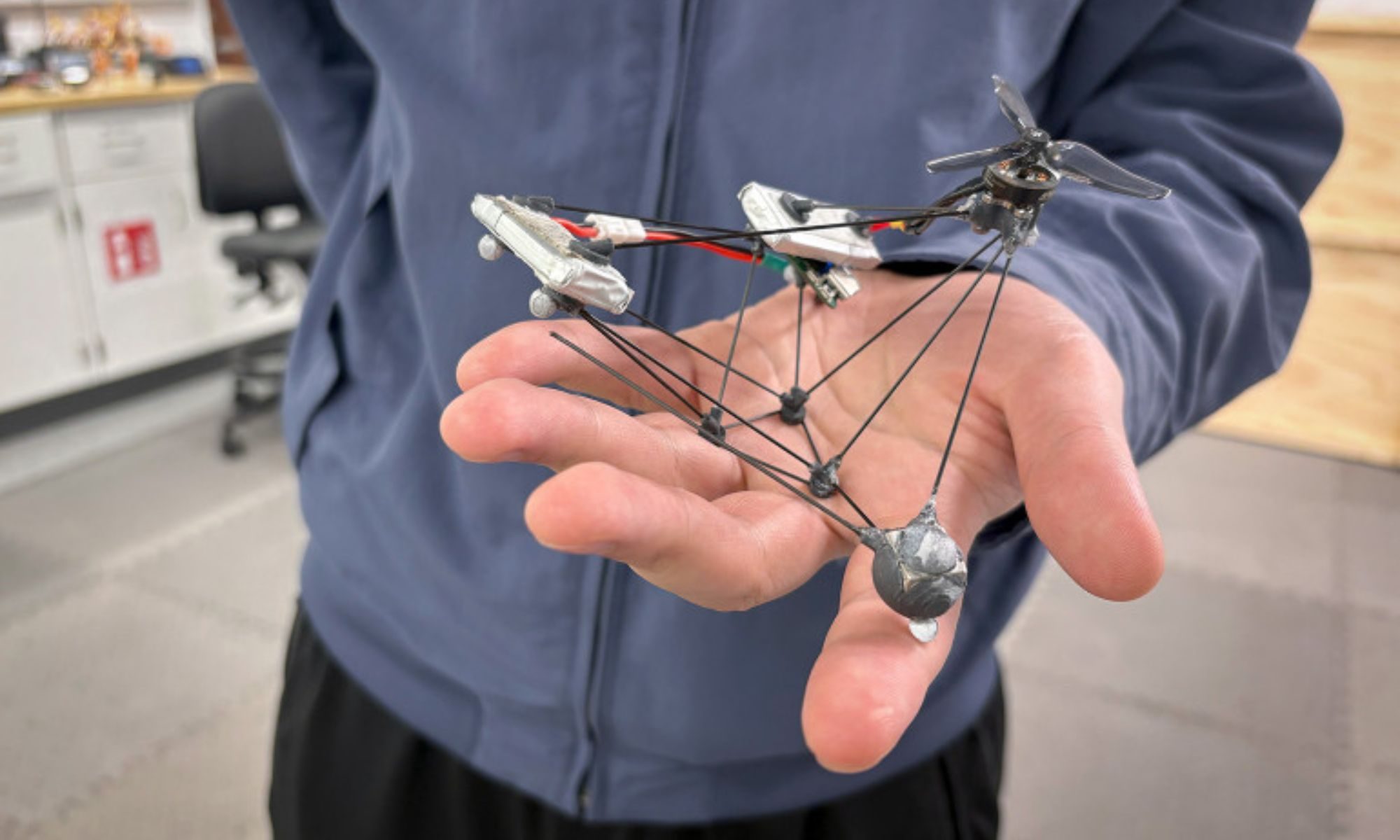 This spinning drone hides in plain sight using a visual illusion