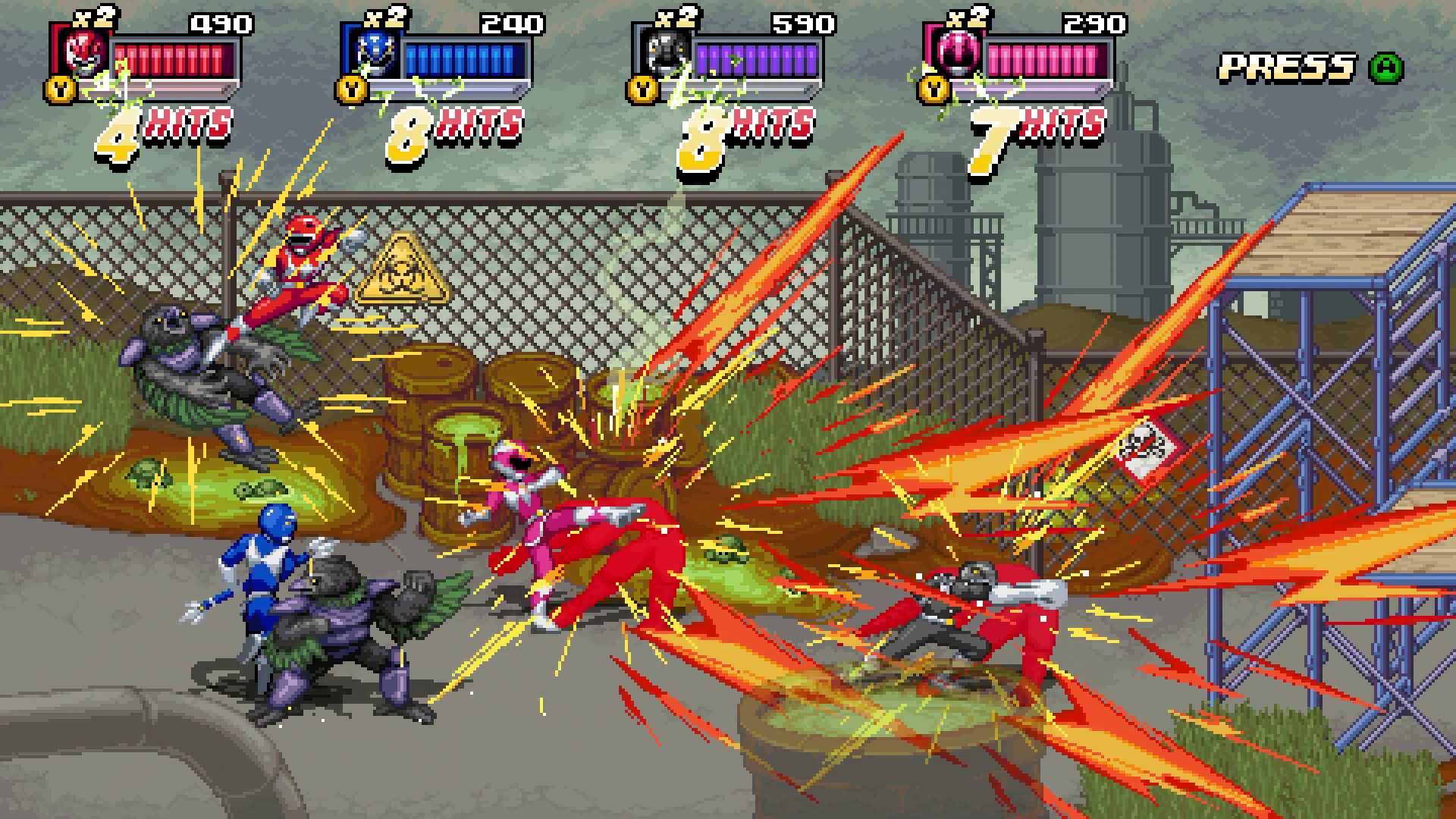 mighty morphin power rangers rita's revenge screenshot