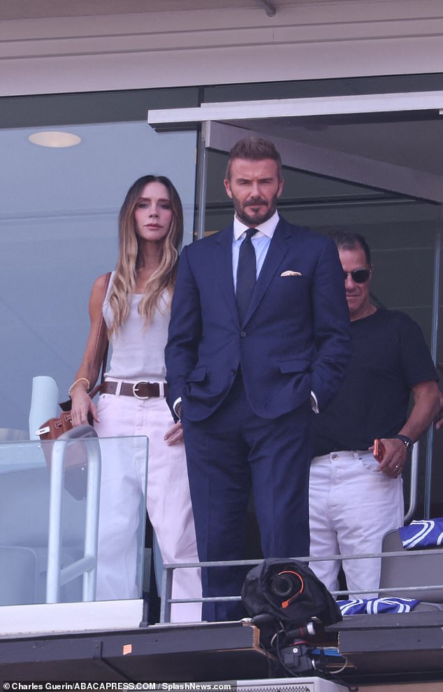 Victoria Beckham did not make the occasion as she was at the World Cup in the United States with her husband, David