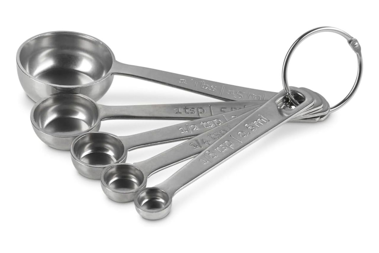 Le Creuset Stainless Steel Measuring Spoons, Set of 5