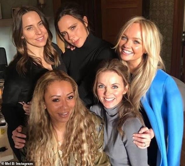 Talking about her years with the Spice Girls, Mel C said: 'I think there was many times in the band when we were working together where I was the only one without a partner... I would have liked to have dated'