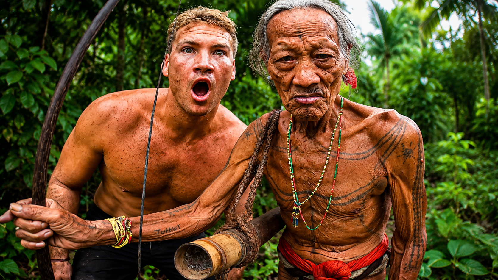 He followed a remote jungle tribe into the forest - then the hunt ...