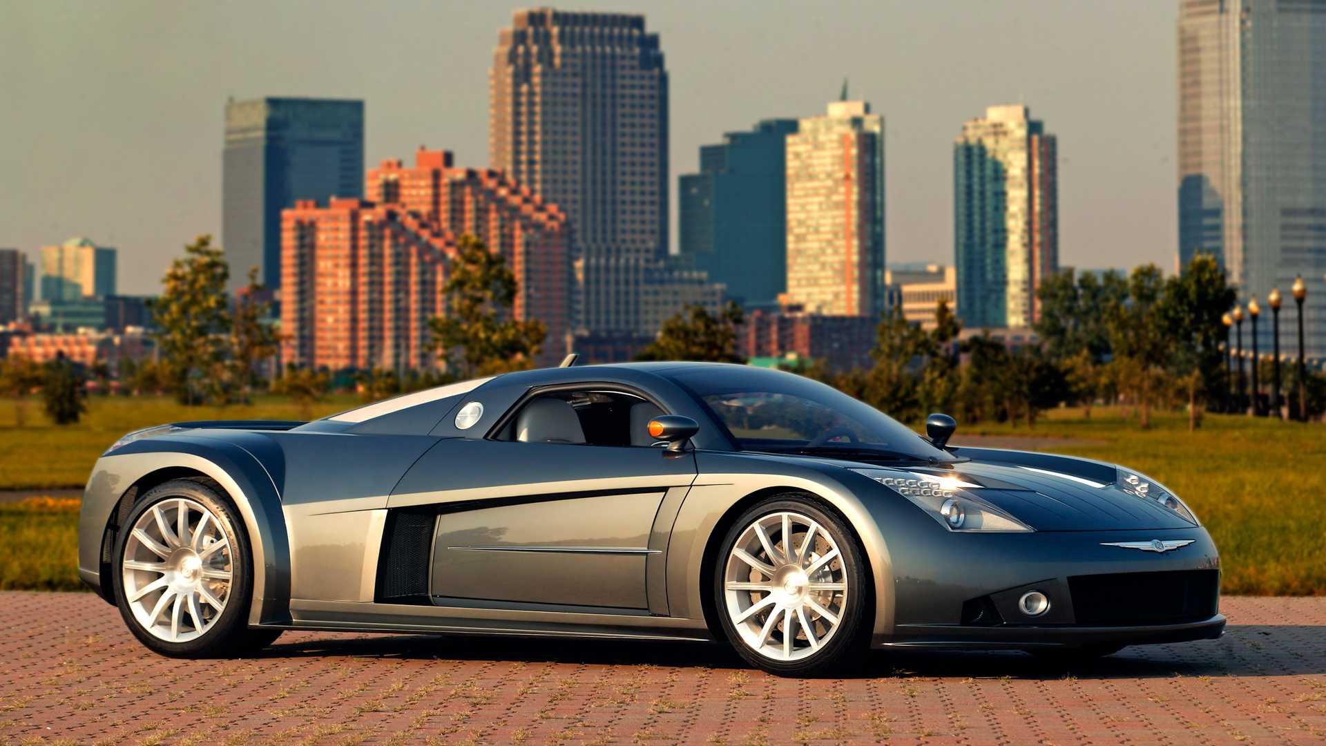 2004 Chrysler ME Four-Twelve Concept Side Angled Shot On Bricks