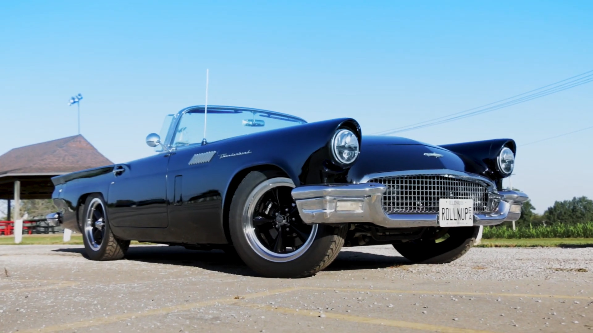 57 Thunderbird transformed with a 460 HP Coyote engine