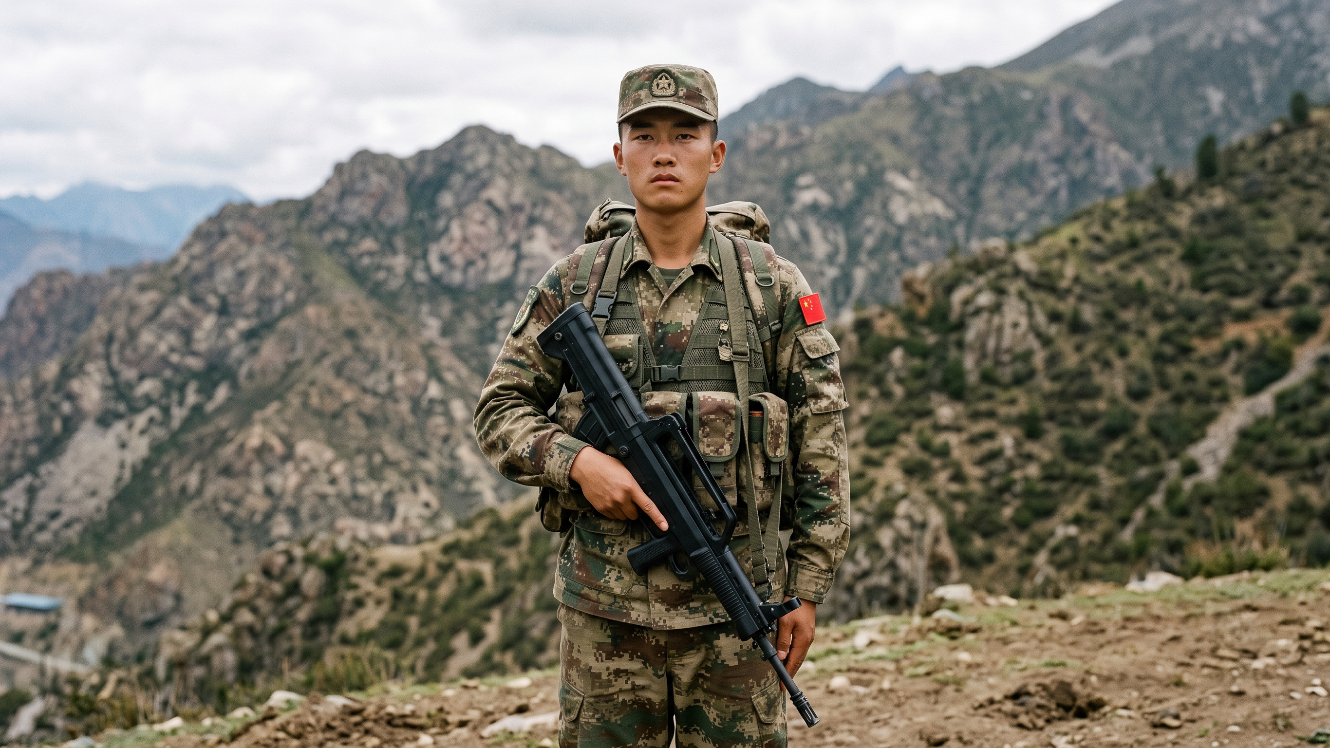 A 19-year-old enters China's military, 