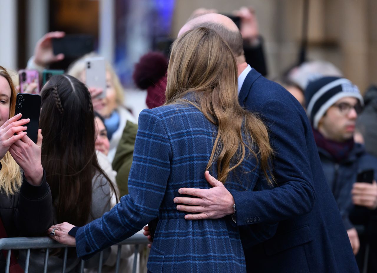 Kate Middleton and Prince William on January 20, 2026.
