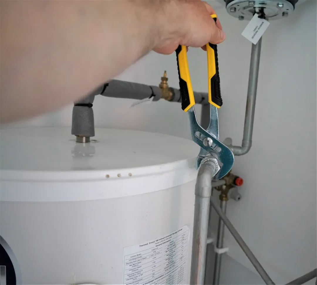 Test how your water heater and visible plumbing hold up (Image Credits: Unsplash)
