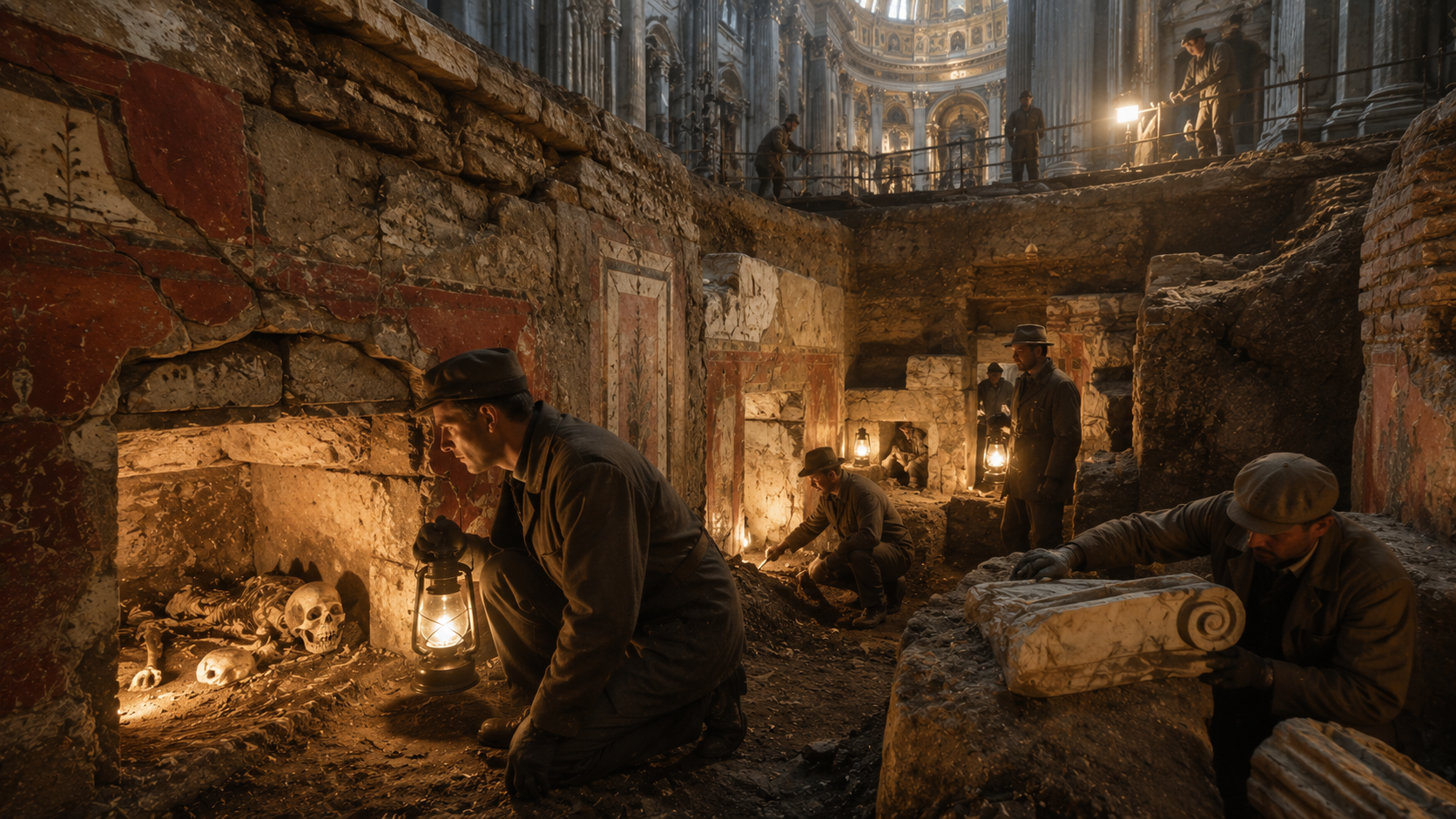 Hidden Roman ruins still standing in plain sight