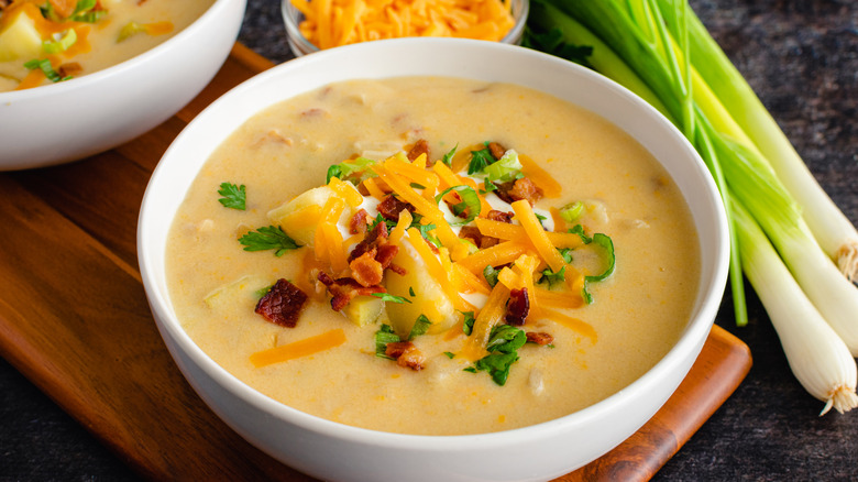 Use Evaporated Milk In Slow Cooker Potato Soup To Avoid Separation