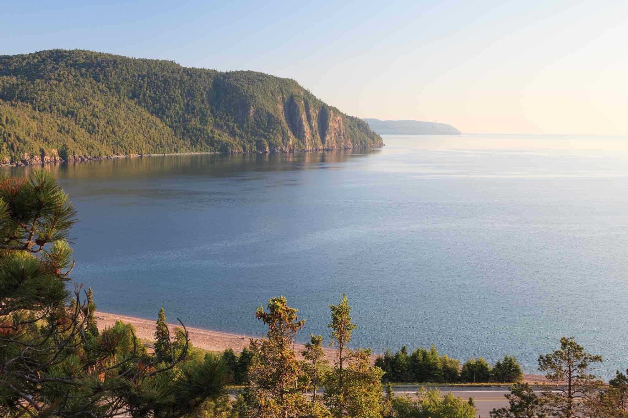 This 1,300-mile road trip is one of North America’s most beautiful drives—with small towns, lighthouses, and lake views