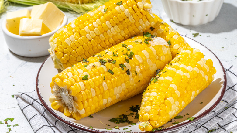 The water mistake you're making that causes soggy corn on the cob