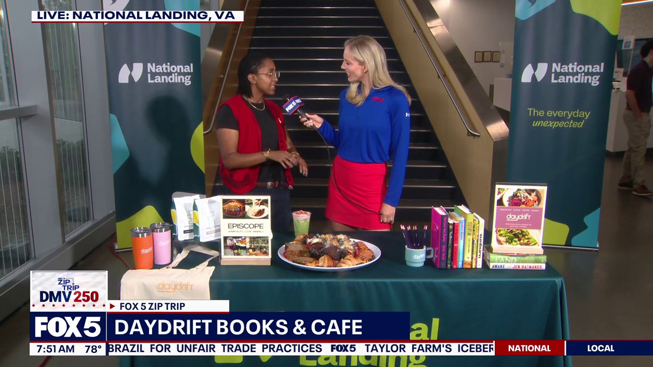 FOX 5 Zip Trip 8AM: Daydrift Books & Cafe