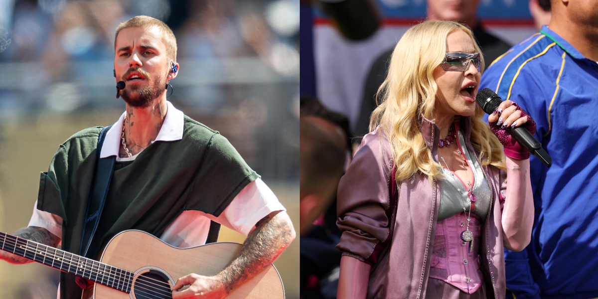 Um, apparently Bieber and Madonna were locked in a 'bitter feud' over the World Cup halftime show?