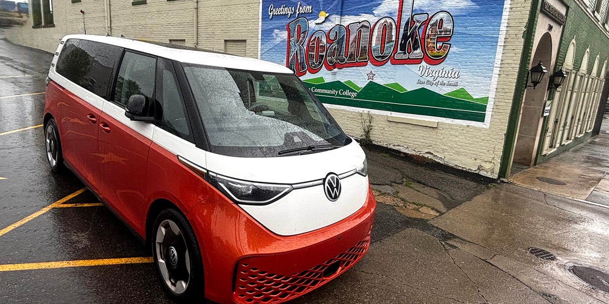 We road-tripped 2,000-plus miles in our Volkswagen ID Buzz. Here’s what surprised us the most.
