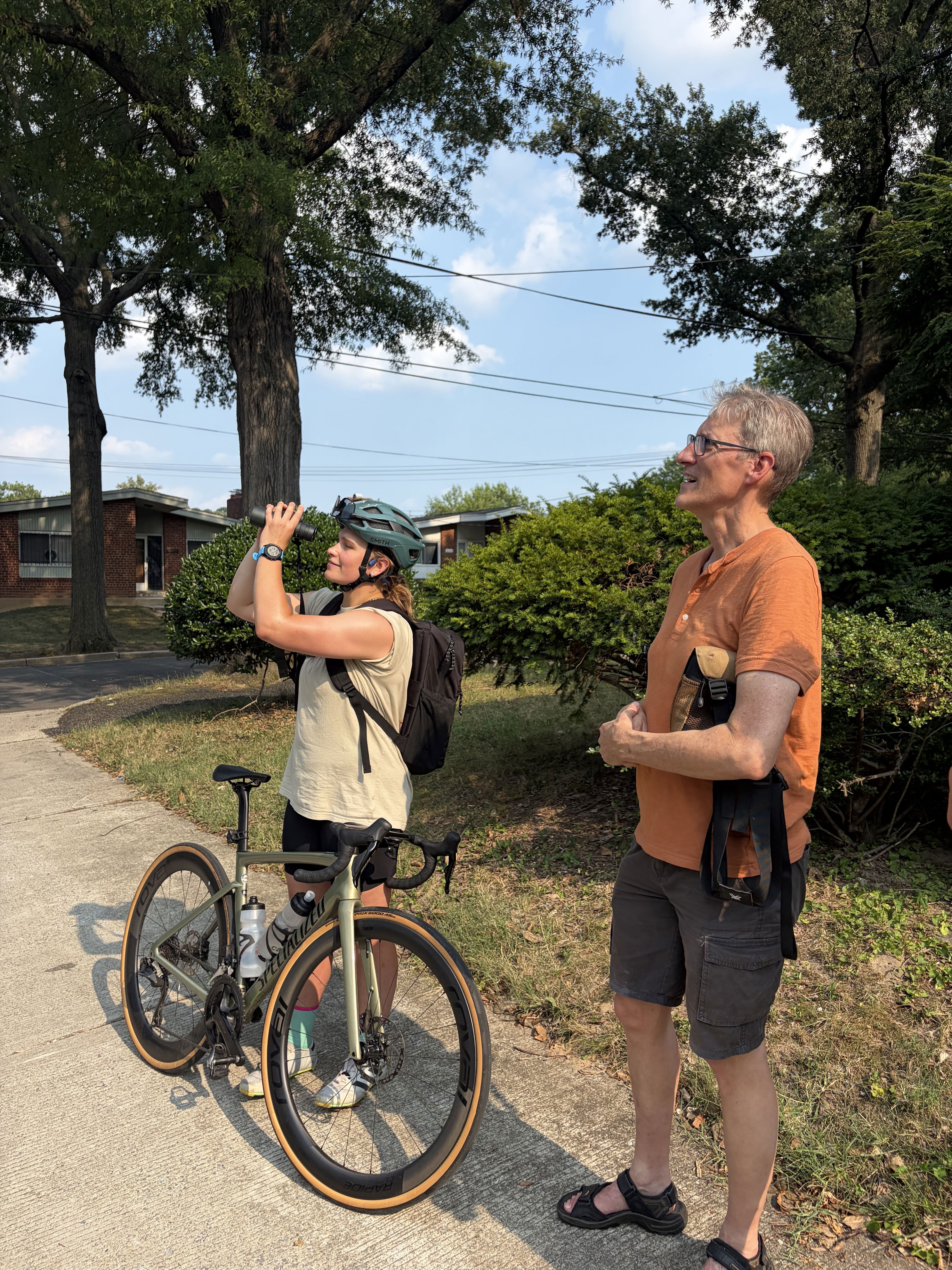 A teen spotted a rare pair of birds in D.C. Then came another surprise.