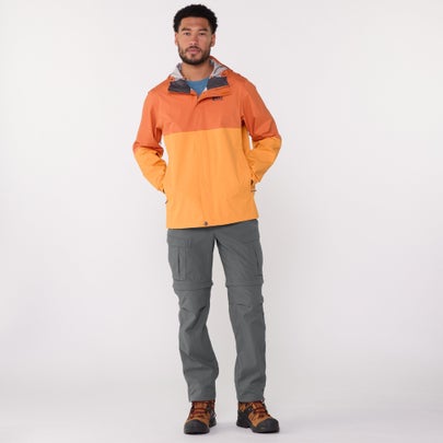 Durable pants for men that turn into shorts for the versatile traveler