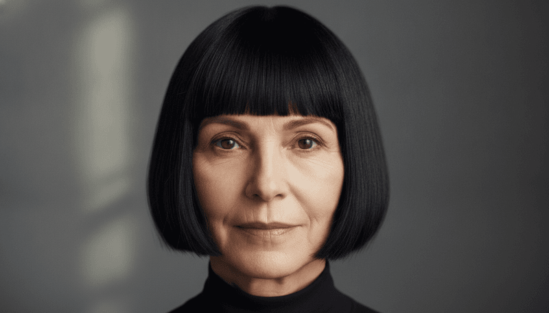 4. The One-Length Blunt Bob