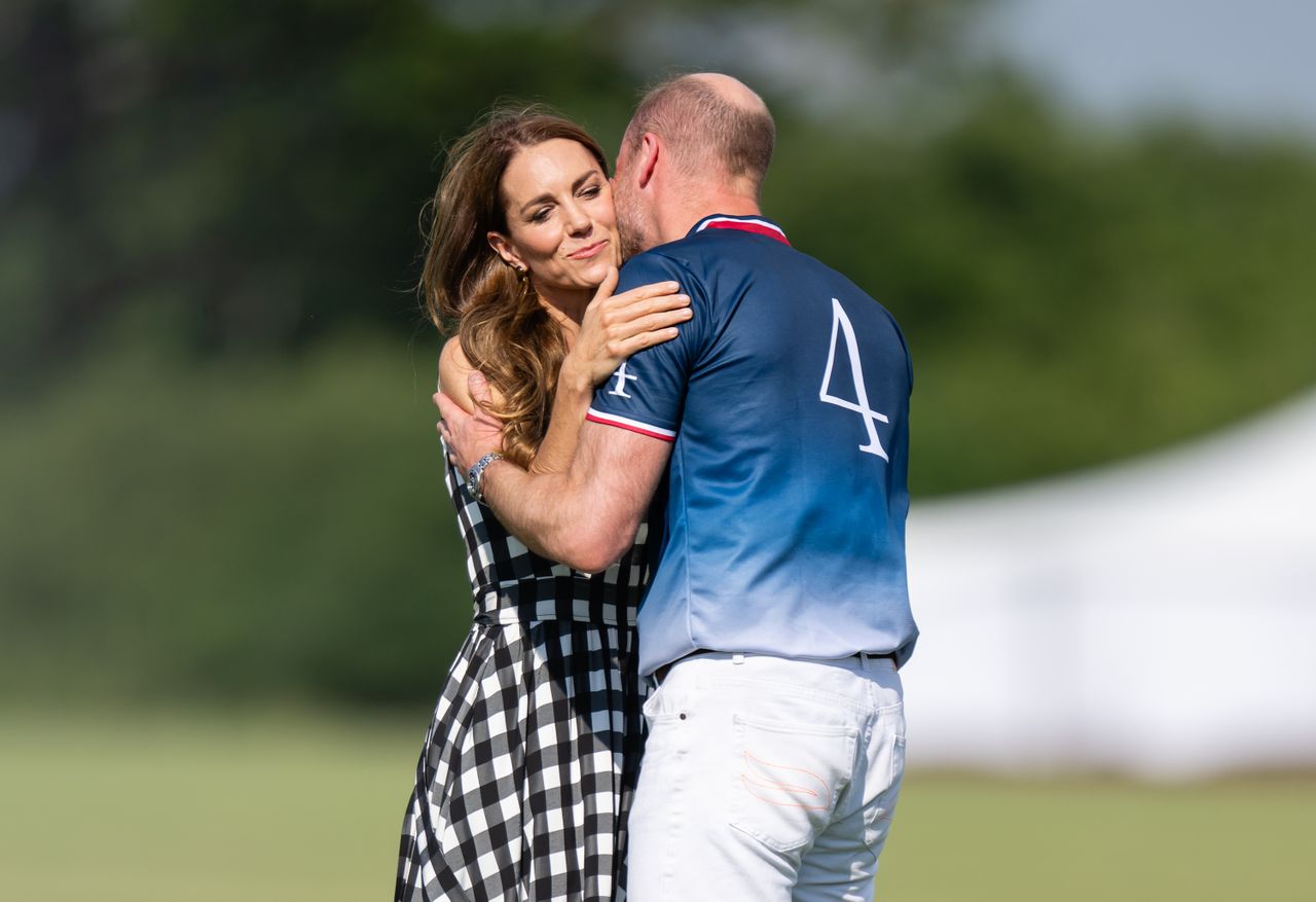 Kate Middleton and Prince William at the Royal Charity Polo Cup on July 10, 2026.