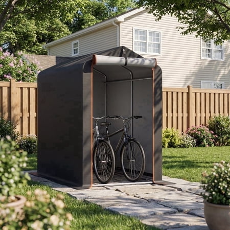 Homall Outdoor Canopy Storage Shed&comma; &dollar;69 &lpar;was &dollar;120&rpar; at Walmart