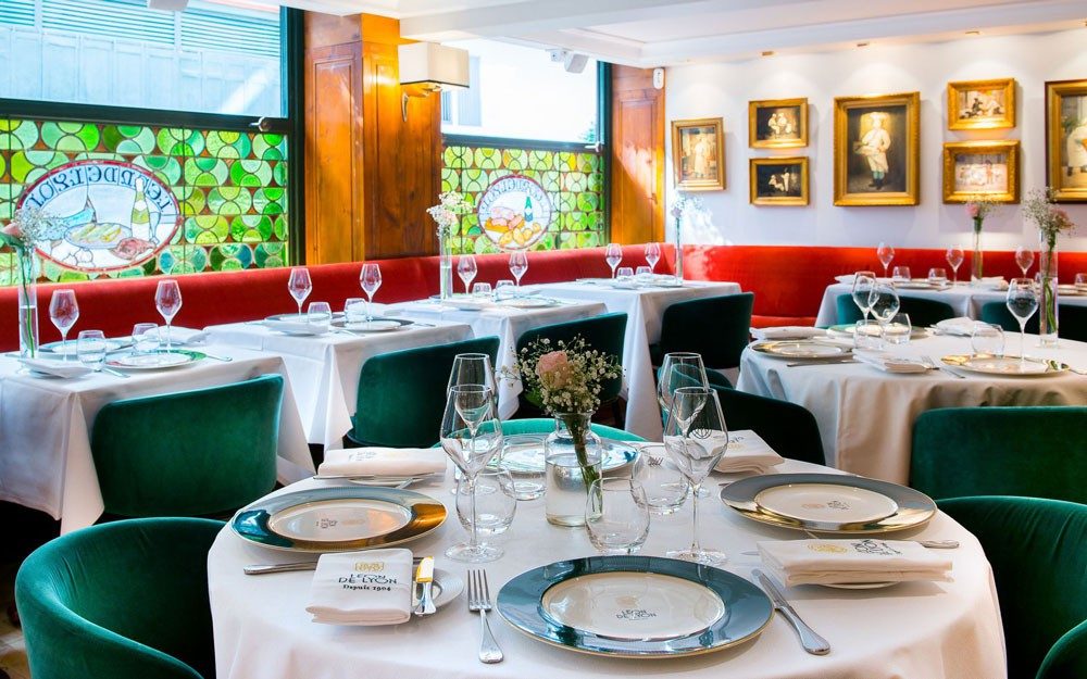 Léon de Lyon restaurant, Lyon, France