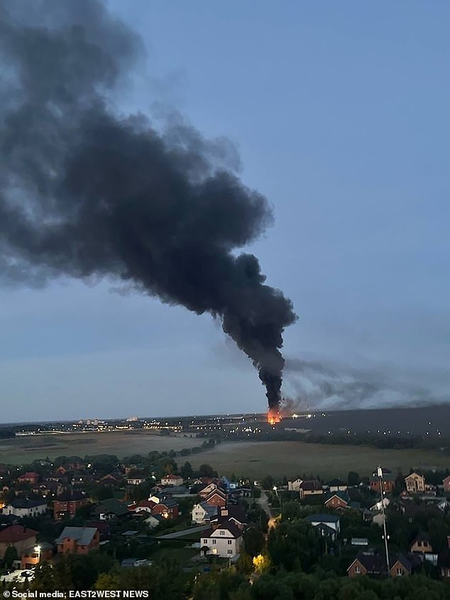 The overnight strikes caused major disruption at Moscow airports