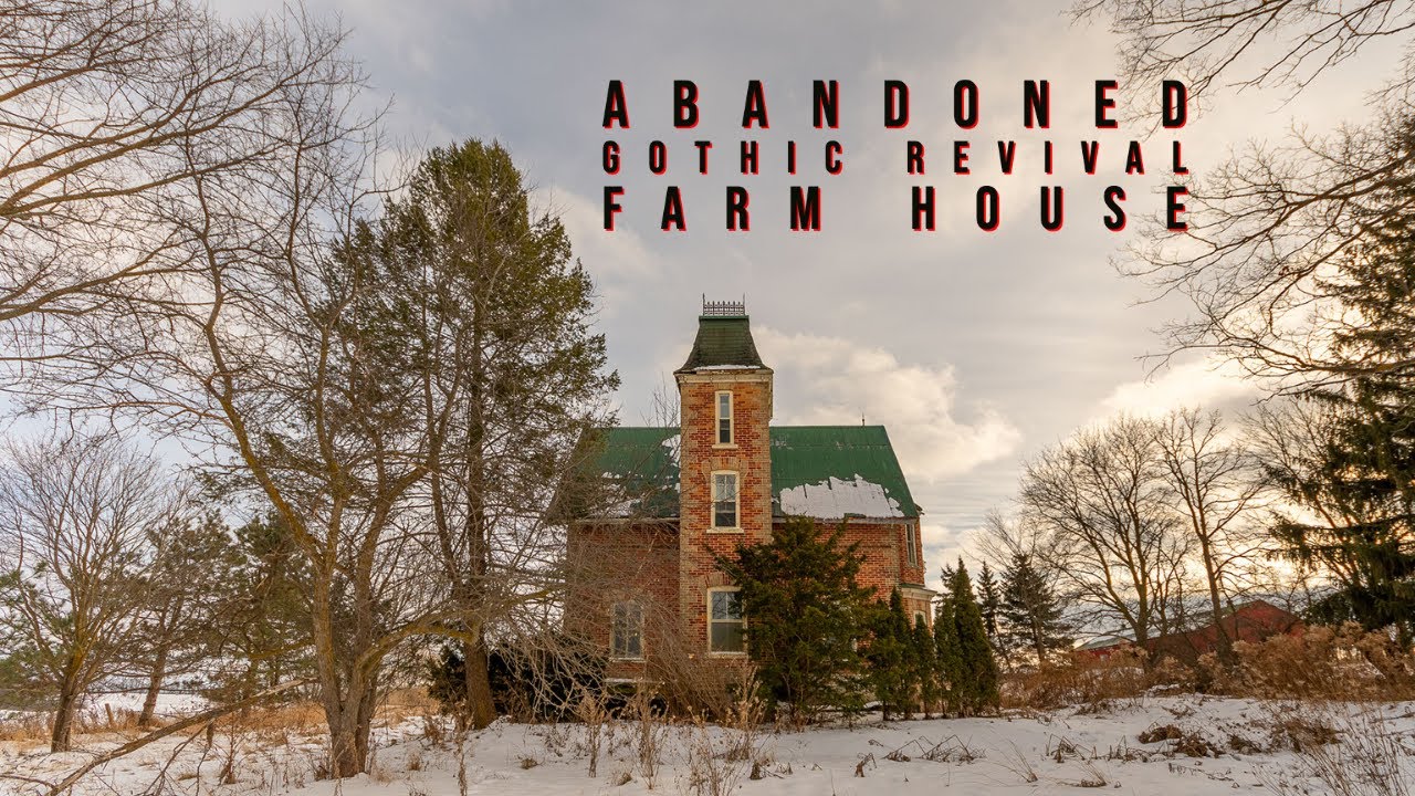 Inside an abandoned Gothic Revival house: Exploring a forgotten ...