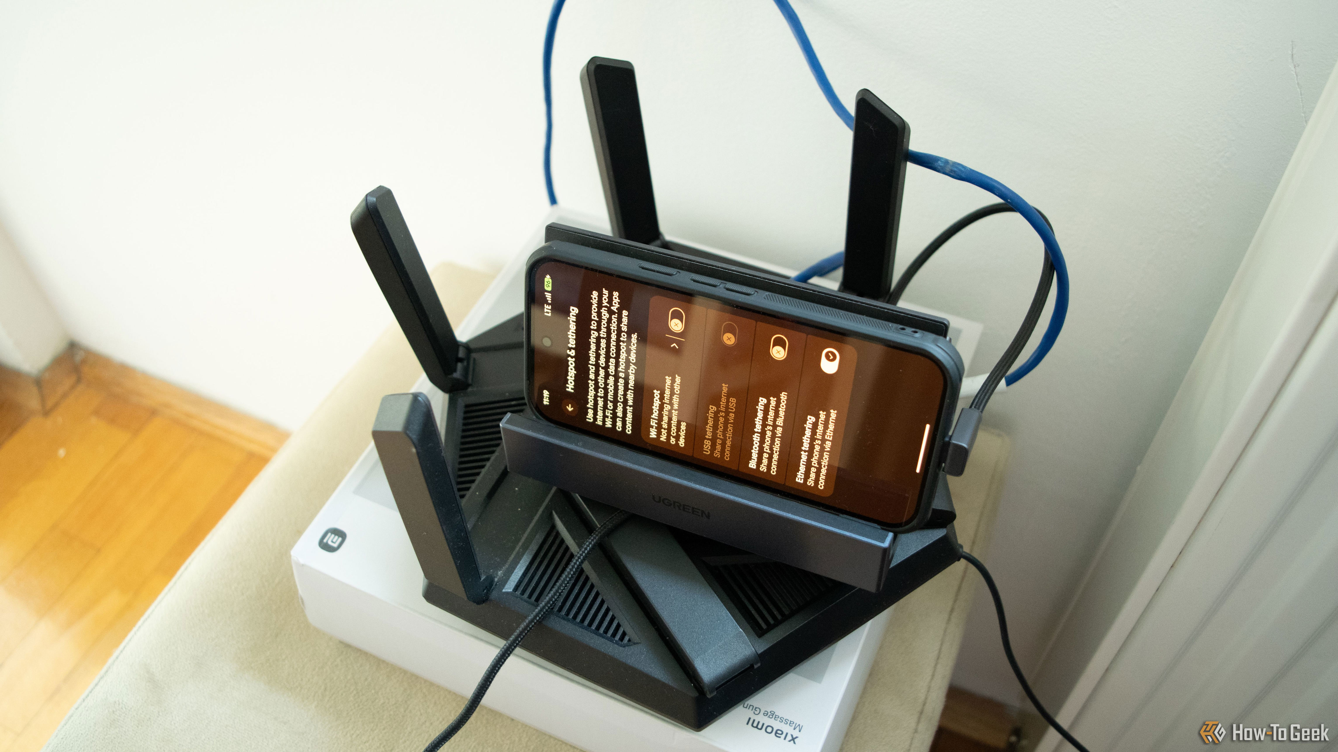 I turned my old phone into a backup home internet device, and it saved my workday
