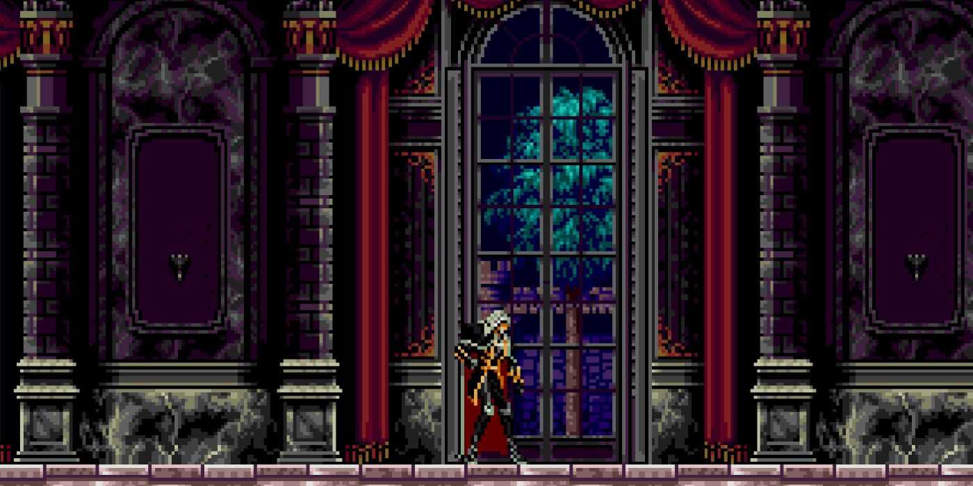 castlevania symphony of the night alucard hallway