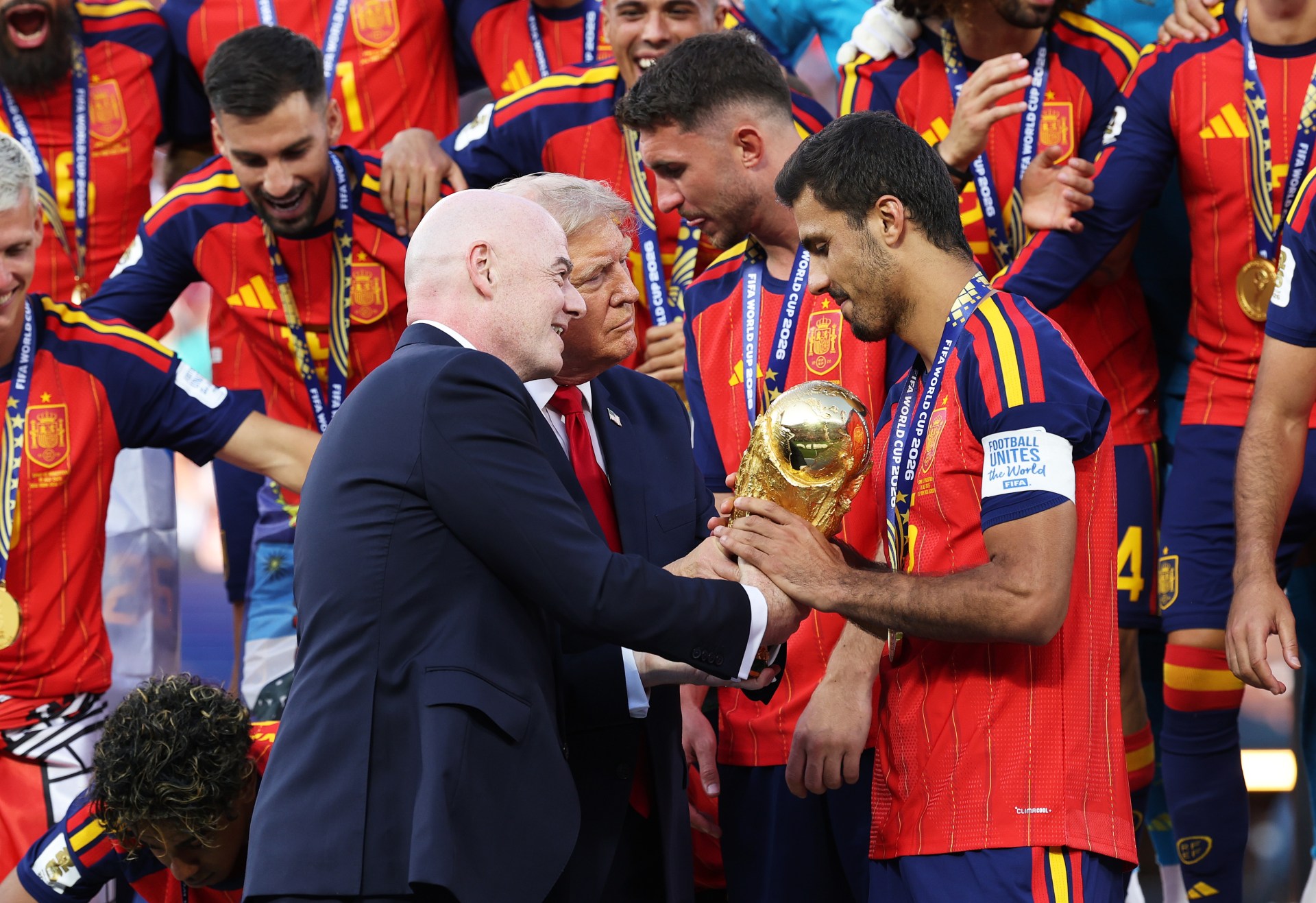 Trump snubbed by both sides after World Cup final
