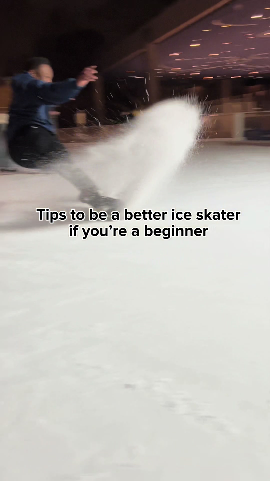 Beginner ice skating tips to look better on ice