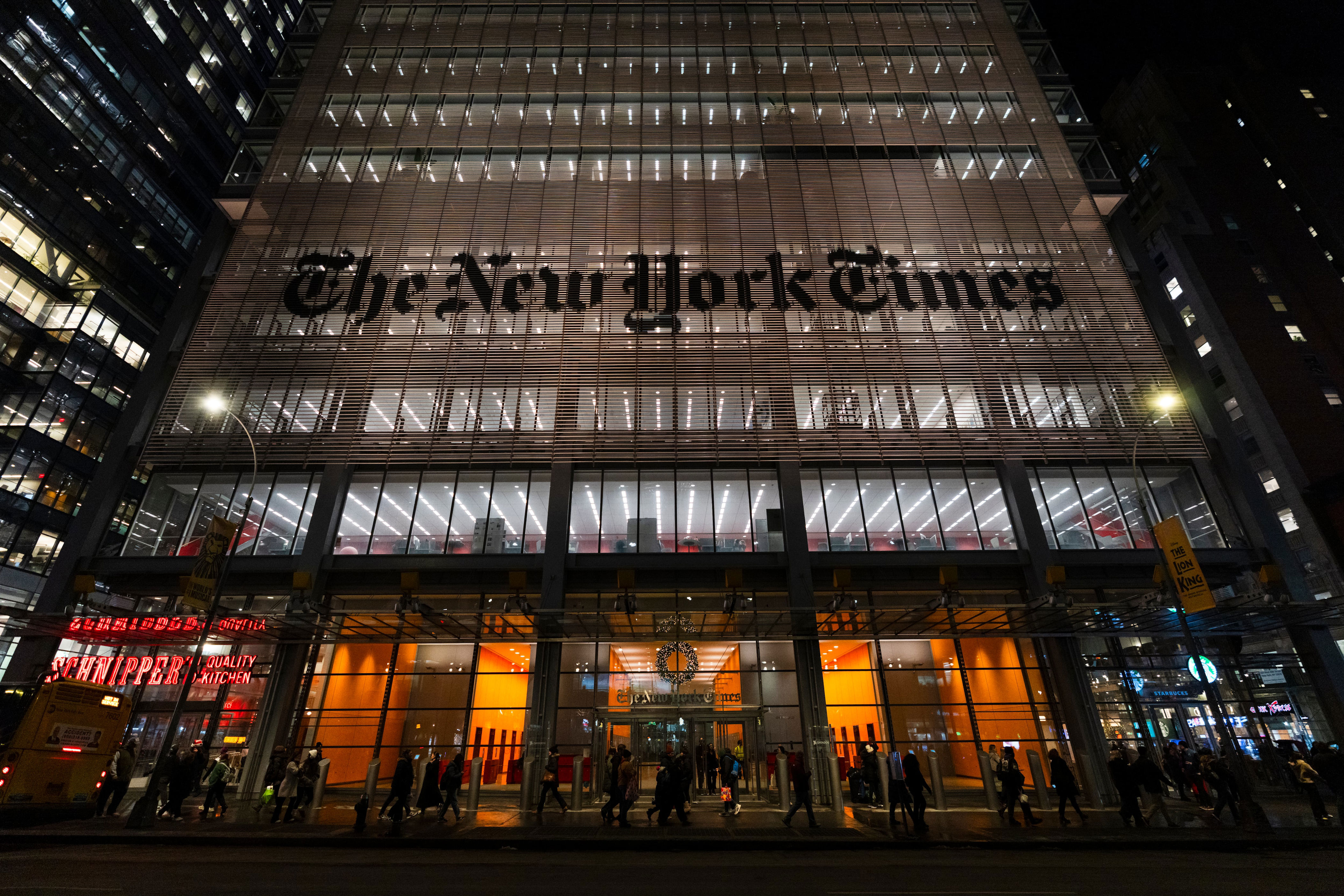 The White House took the extraordinary step of subpoenaing four New York Times reporters after the paper reported on security concerns involving the new Air Force One jet. / Craig T Fruchtman / Craig T Fruchtman/Getty Images