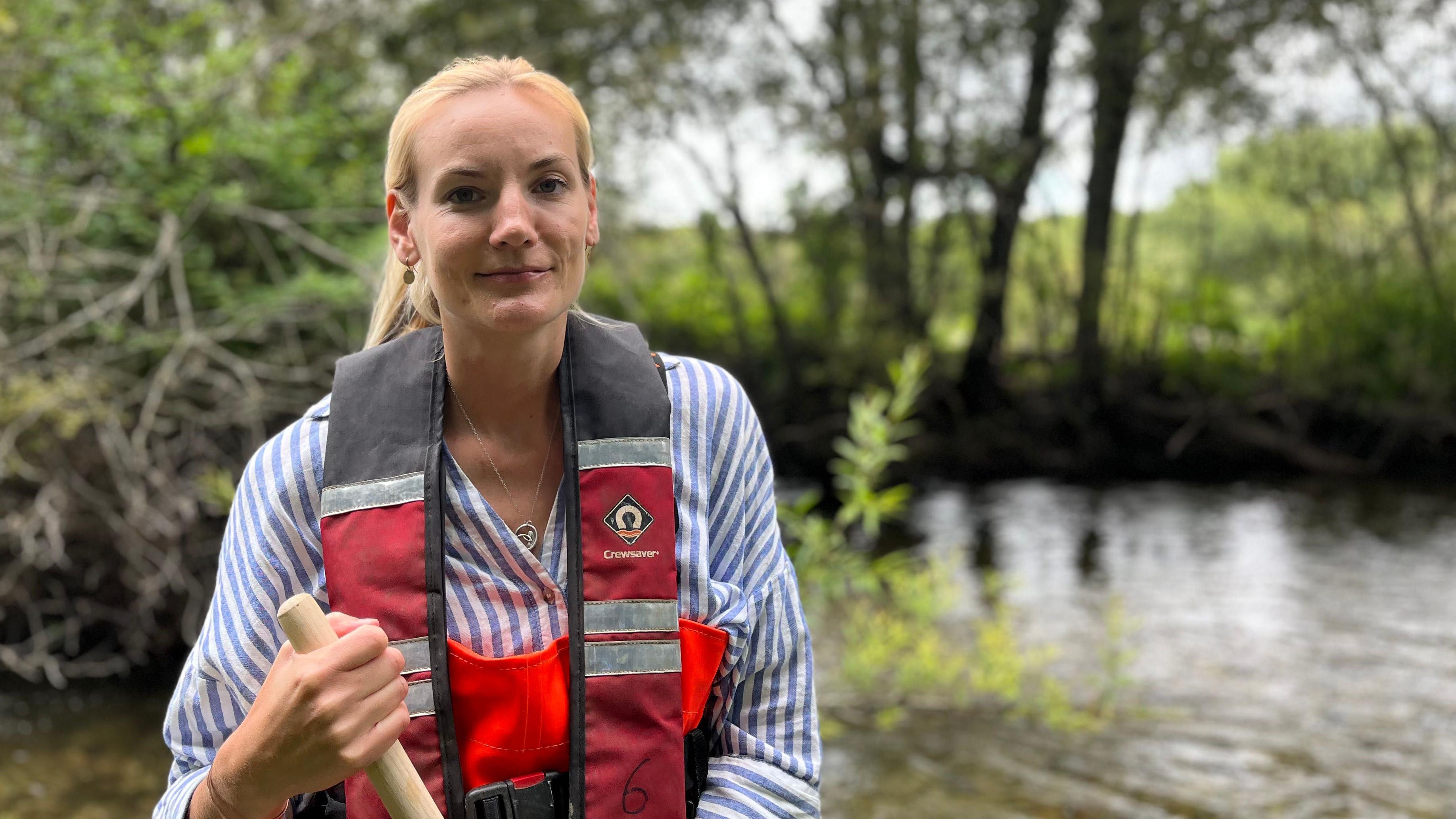 Alice Eley from Wiltshire Wildlife Trust said chalk streams are home to an abundance of wildlife