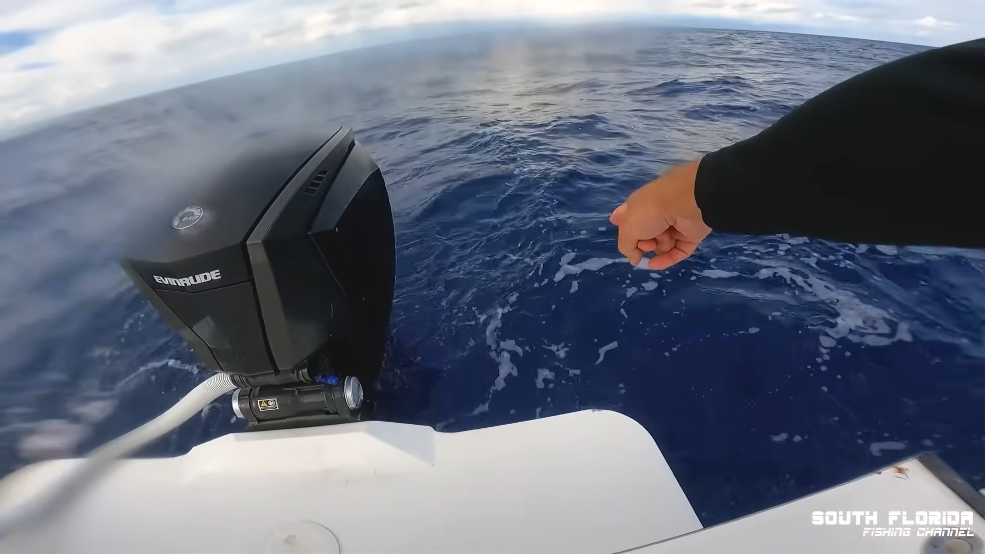 A giant fish attacked the boat with no one there to help — 