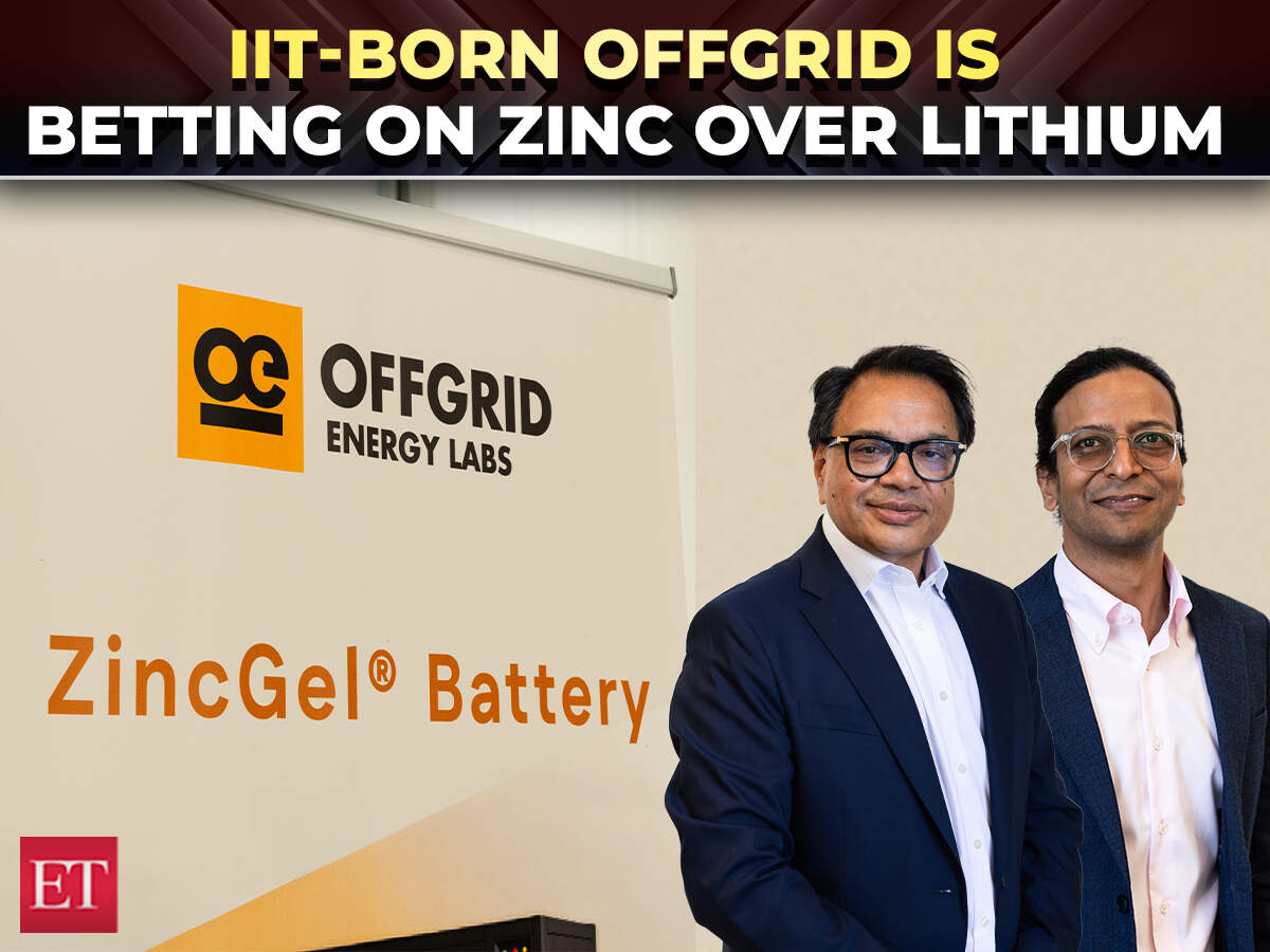 Built in India, launched in UK: Offgrid targets long-duration battery ...
