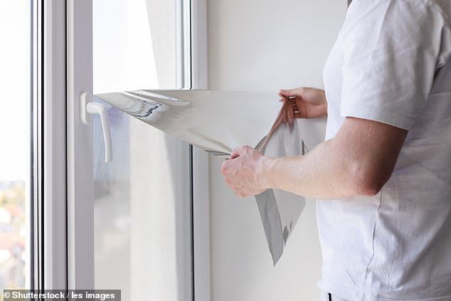 Solar window film can be applied directly to windows and blocks out excess heat