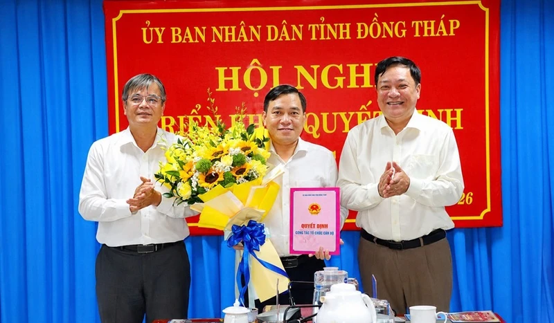 Đồng Tháp bổ nhiệm Giám đốc Sở Nội vụ và Sở Khoa học & Công nghệ