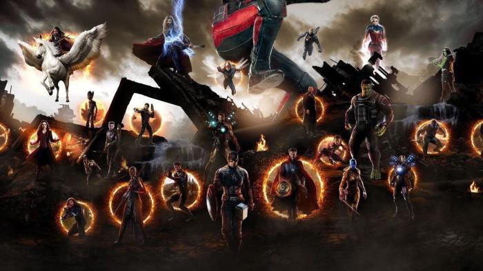 Cuplikan Adegan Avengers Assemble di Film Endgame (Pinterest : love stay)