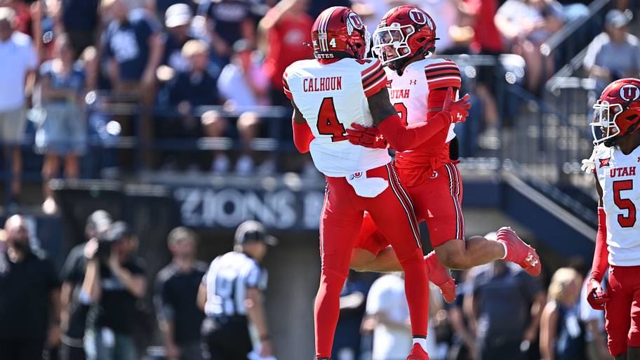 Smith Snowden celebrates for Utah