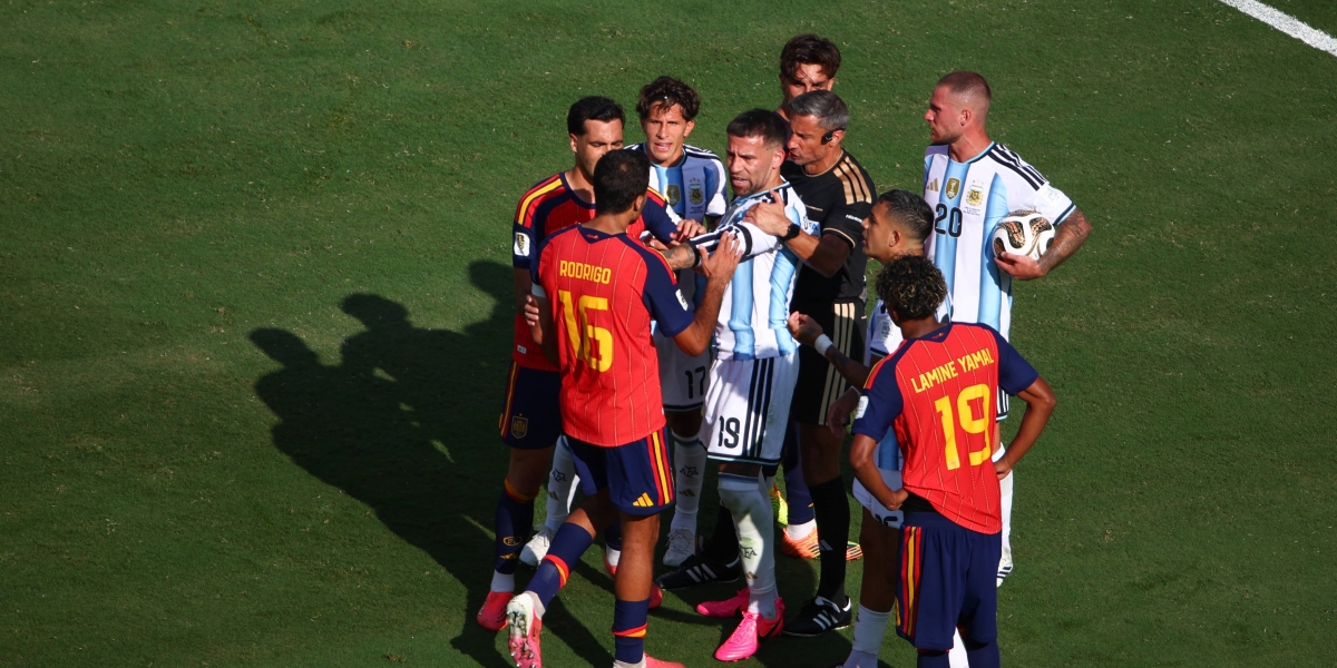 'You were crying all week': Otamendi confronts Rodri after final
