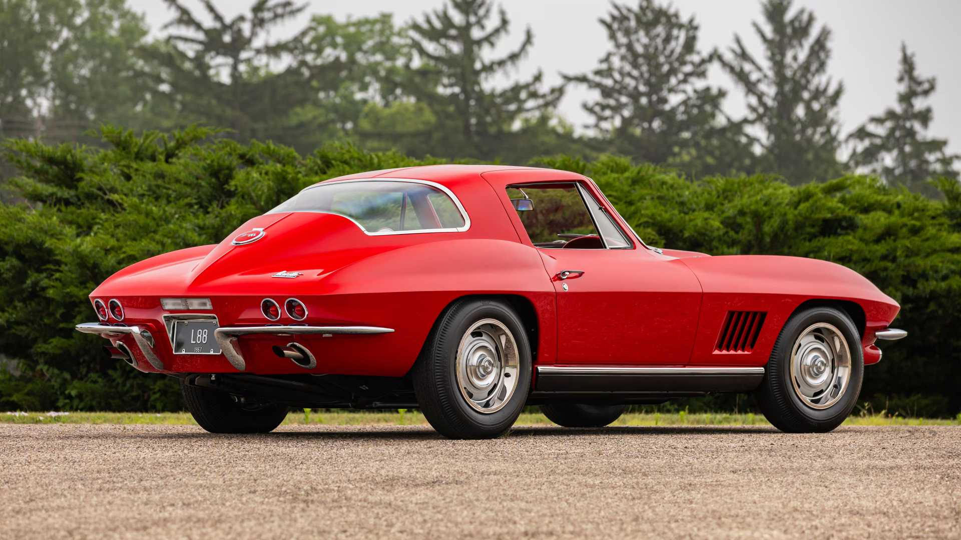 1967 Chevrolet Corvette L88 Coupe Rear Quarter