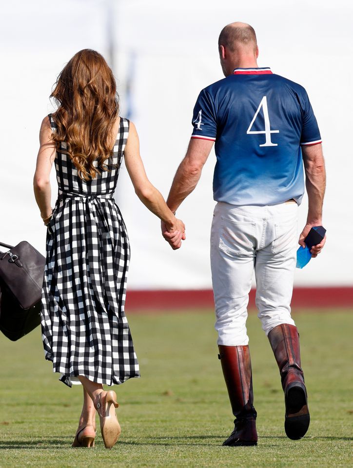 Kate Middleton and Prince William at the Royal Charity Polo Cup on July 10, 2026.