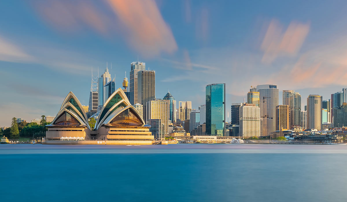 Downtown Sydney skyline in Australia. Pic: Shutterstock