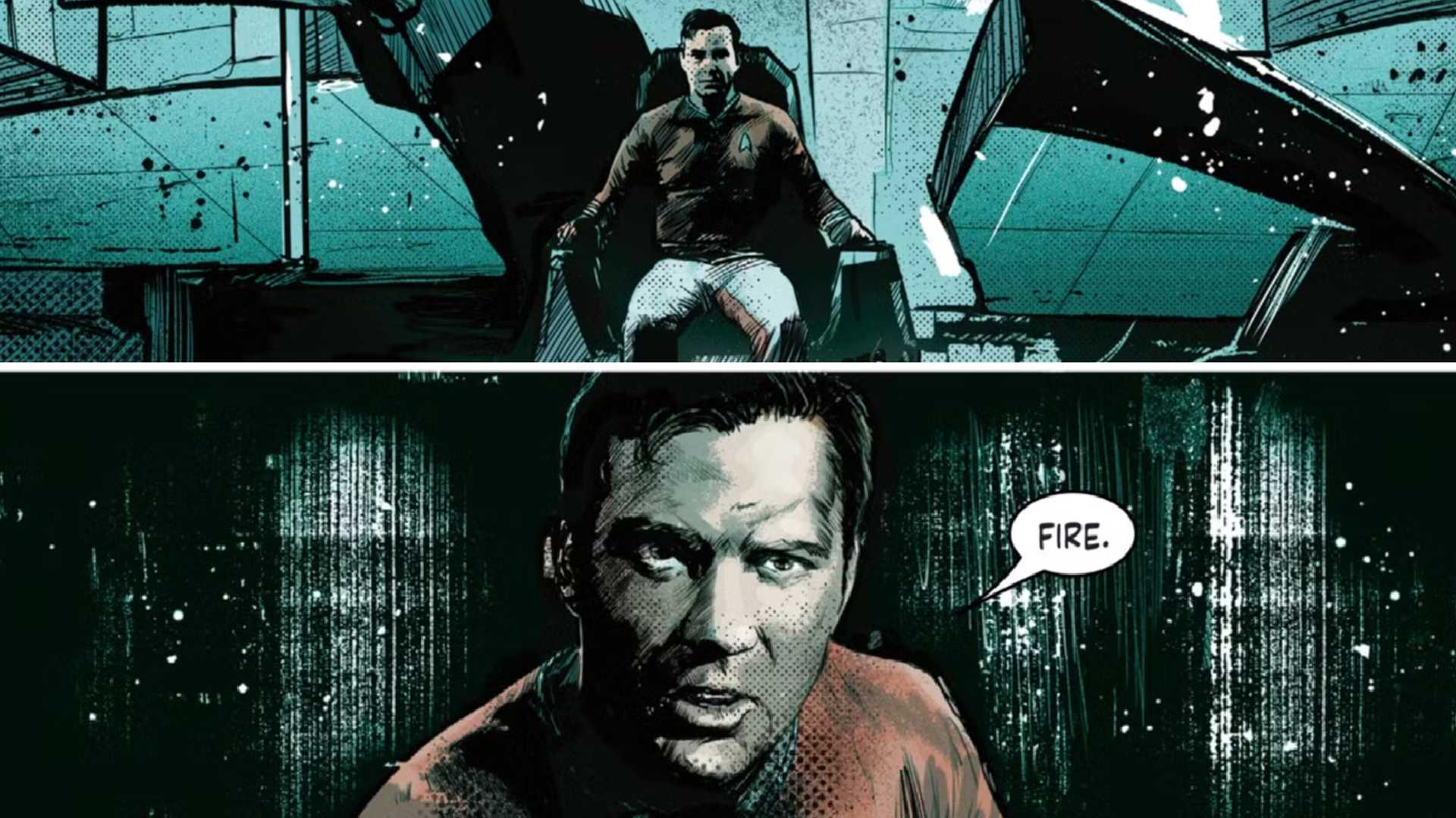 captain kirk goes to war against the emerald chain in star trek