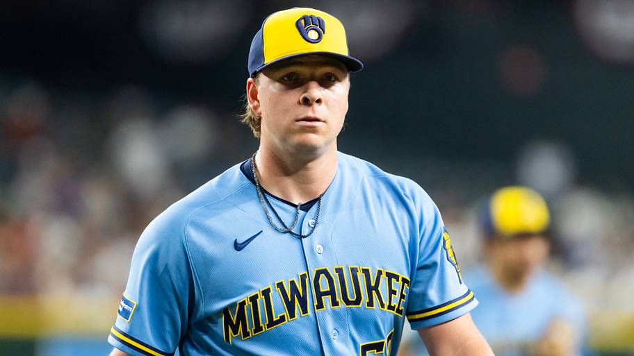 Milwaukee Brewers pitcher Kyle Harrison