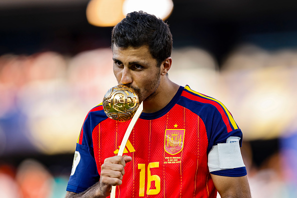 Rodri won the Golden Ball award