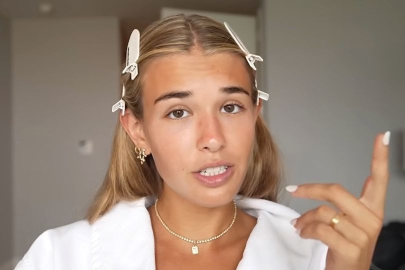 Kai Trump filmed herself getting a makeover